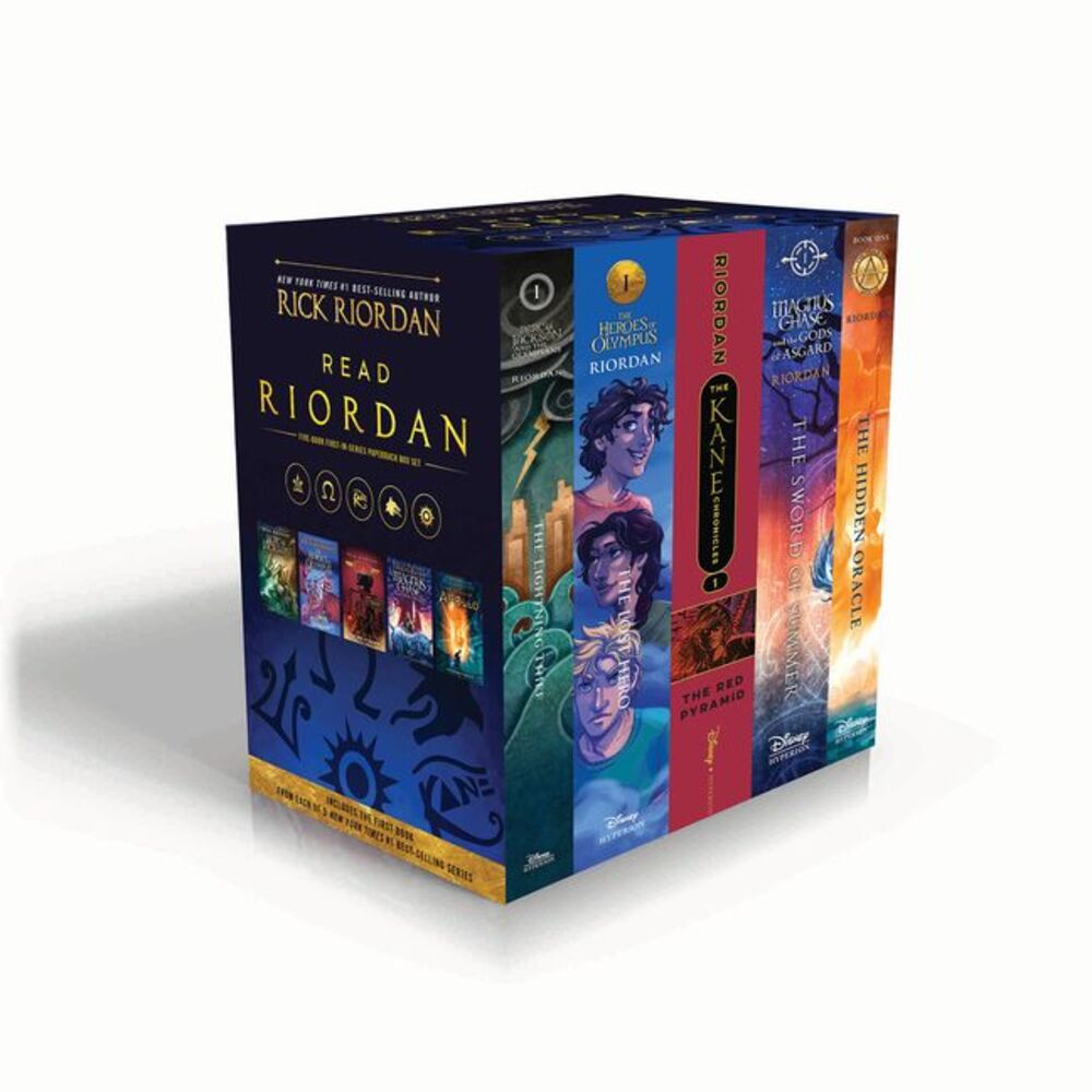 Read Riordan: Five-Book First-In-Series Paperback Box Set -- Rick Riordan